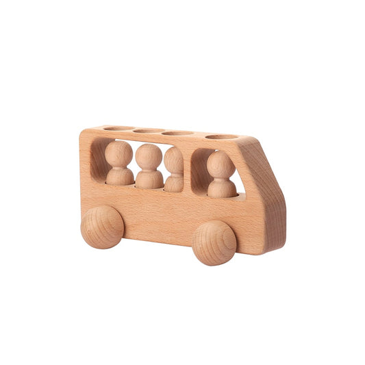 Children Wooden Toy Car