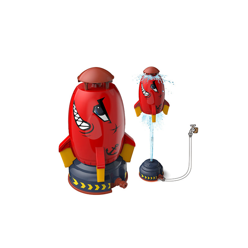 Water Spray Flying Rocket Toy