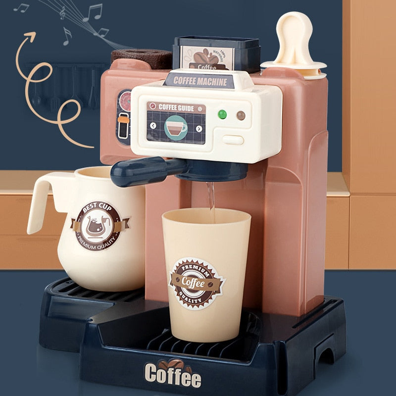 Kids Coffee Dessert Machine Toy Set