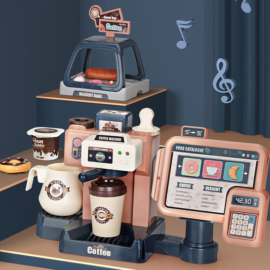 Kids Coffee Dessert Machine Toy Set