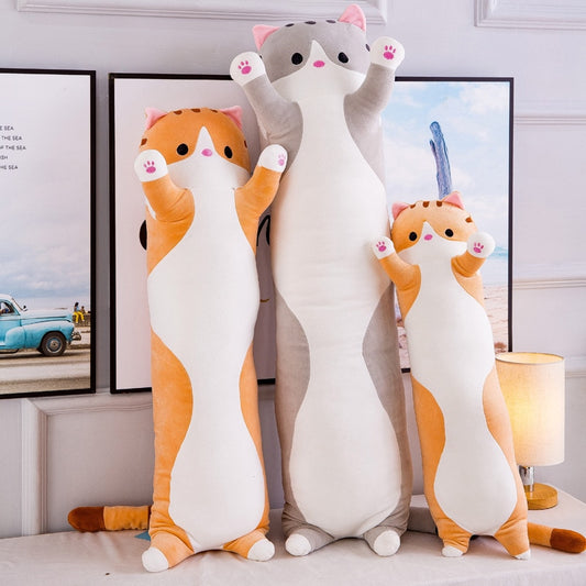 Long Cat Pillow Stuffed Plush Toys