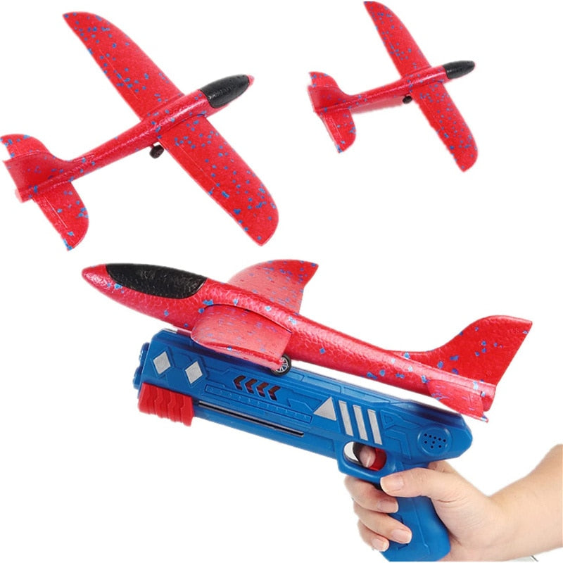 -Click Ejection Airplane Toy