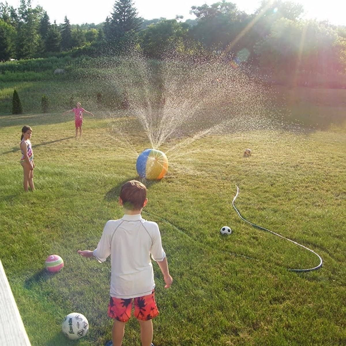 Inflatable Spray Water Ball Toys