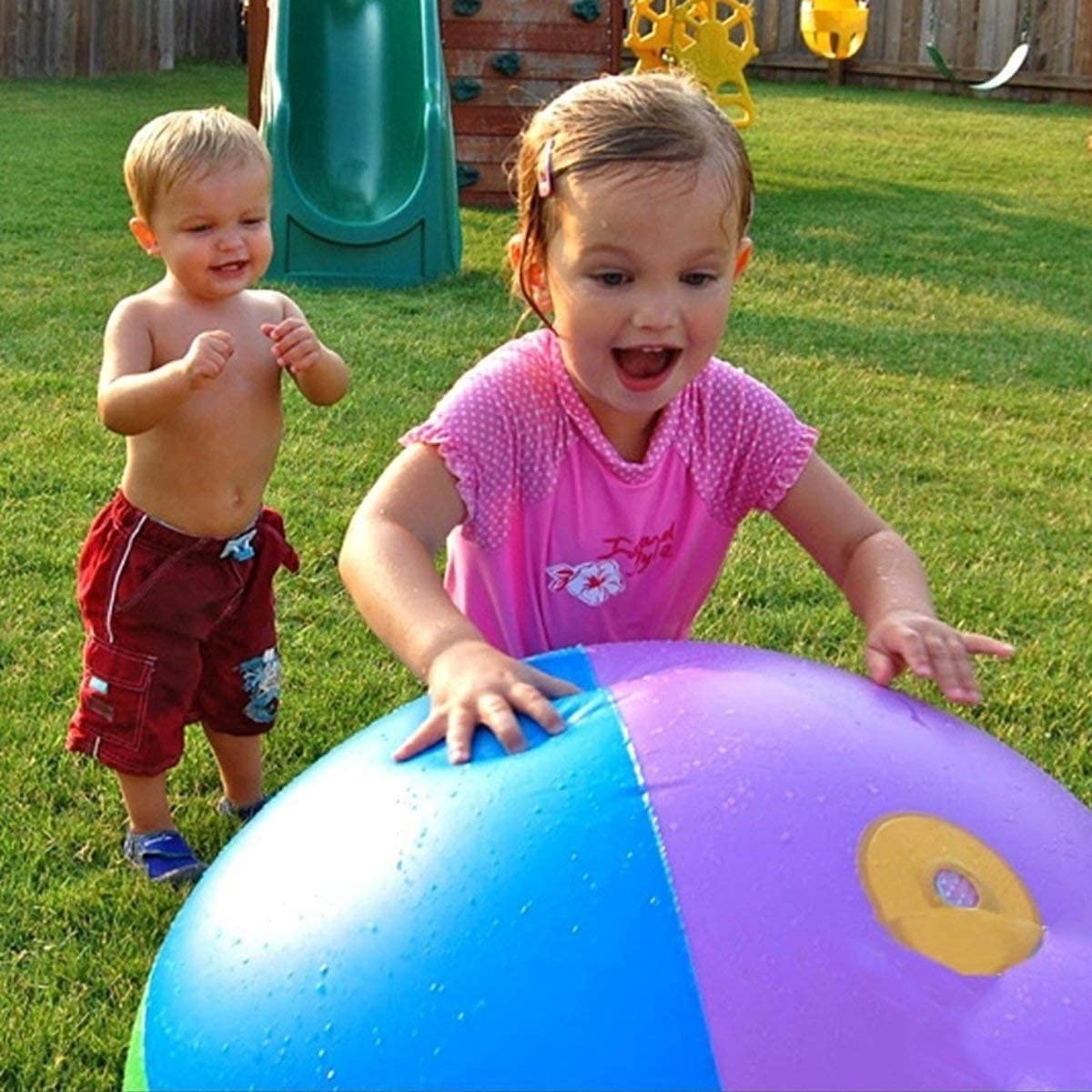 Inflatable Spray Water Ball Toys