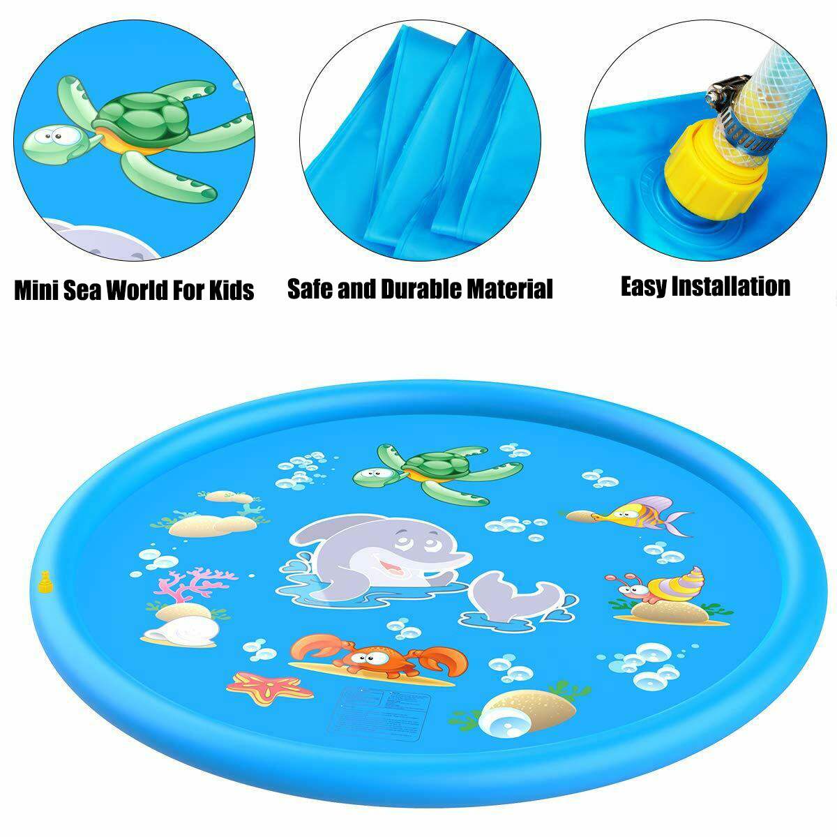 Children Outdoor Water Spray Pad