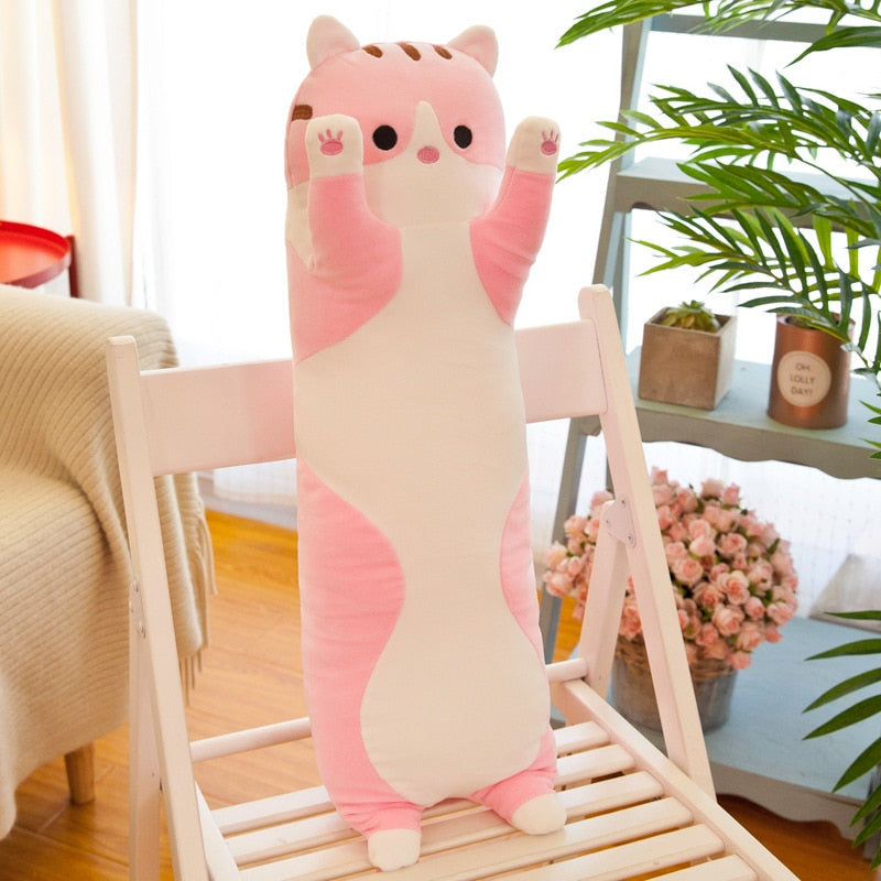 Long Cat Pillow Stuffed Plush Toys