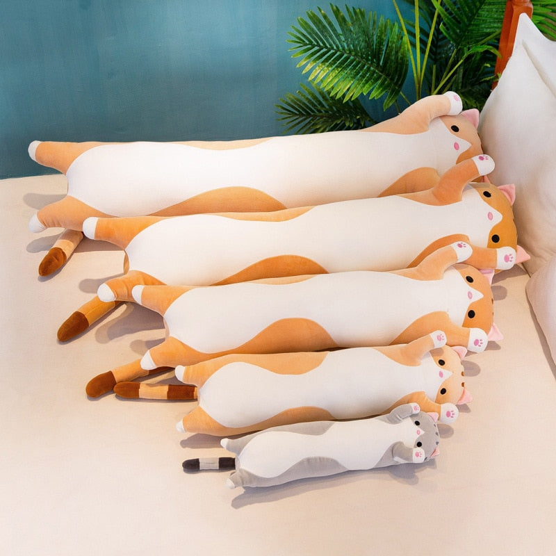 Long Cat Pillow Stuffed Plush Toys