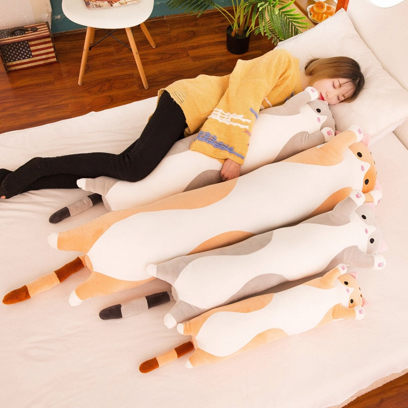 Long Cat Pillow Stuffed Plush Toys