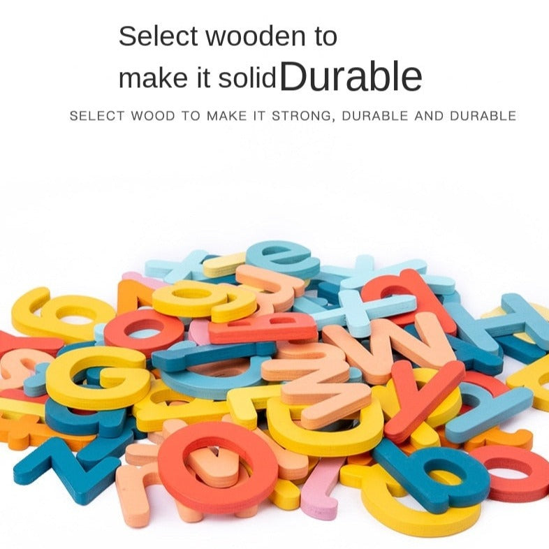 Wooden Spelling Word Puzzle Toy