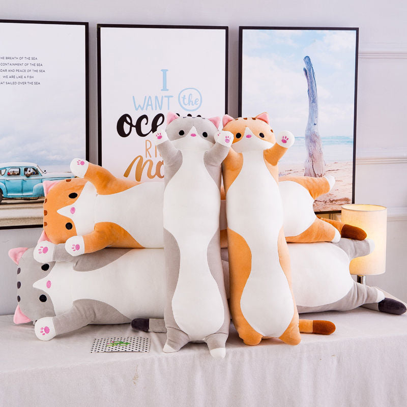 Long Cat Pillow Stuffed Plush Toys