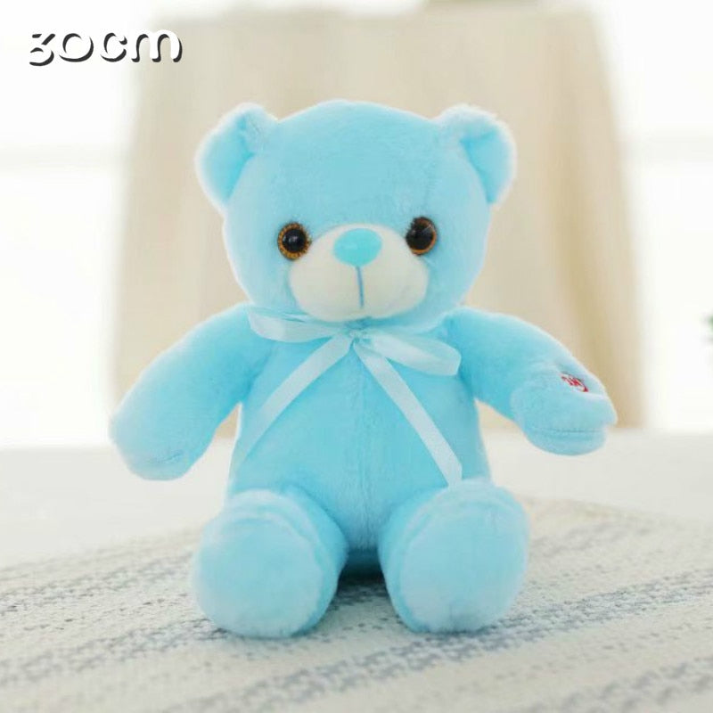 LED Colorful Glowing Teddy Bear Plush Toy