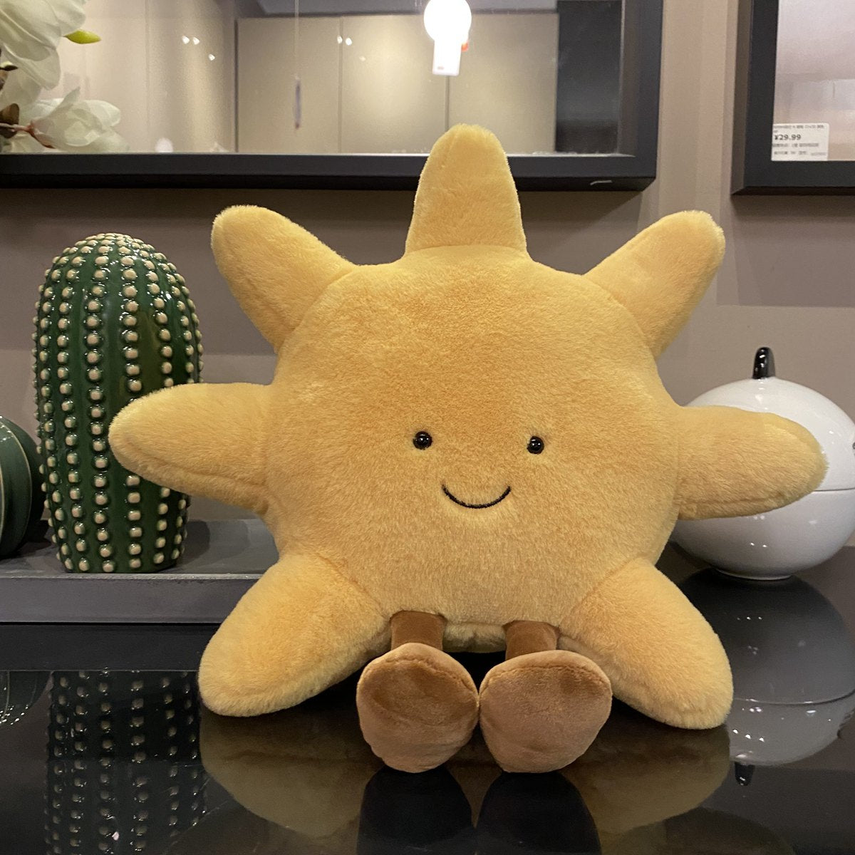 Cartoon Moon Sun Plushie Toy