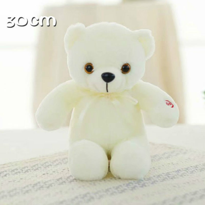 LED Colorful Glowing Teddy Bear Plush Toy