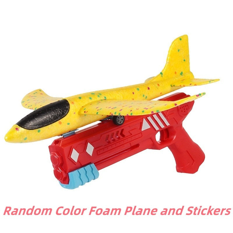 -Click Ejection Airplane Toy