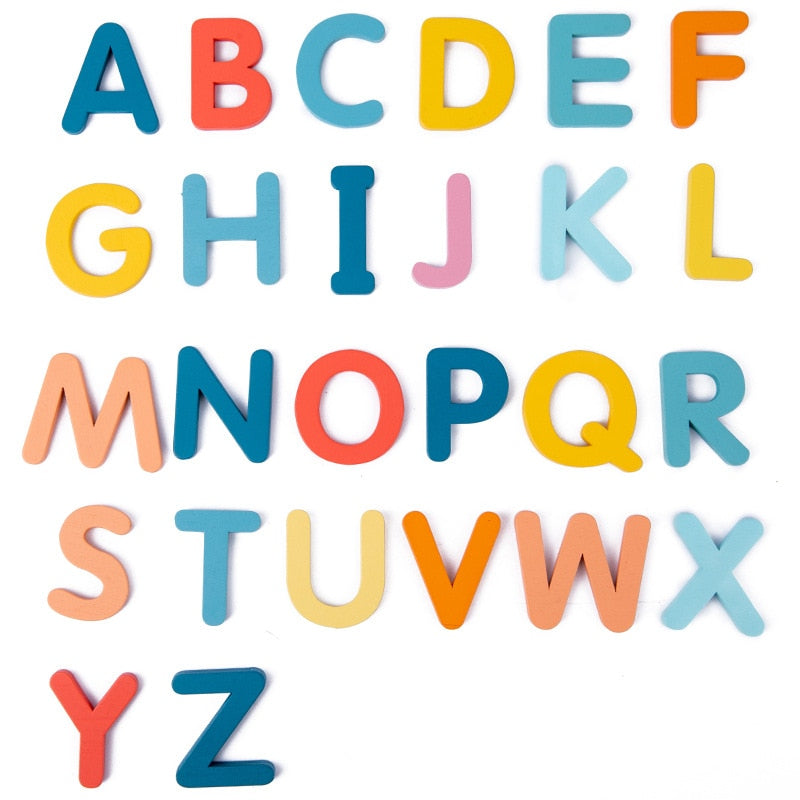 Wooden Spelling Word Puzzle Toy