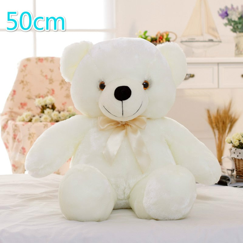 LED Colorful Glowing Teddy Bear Plush Toy