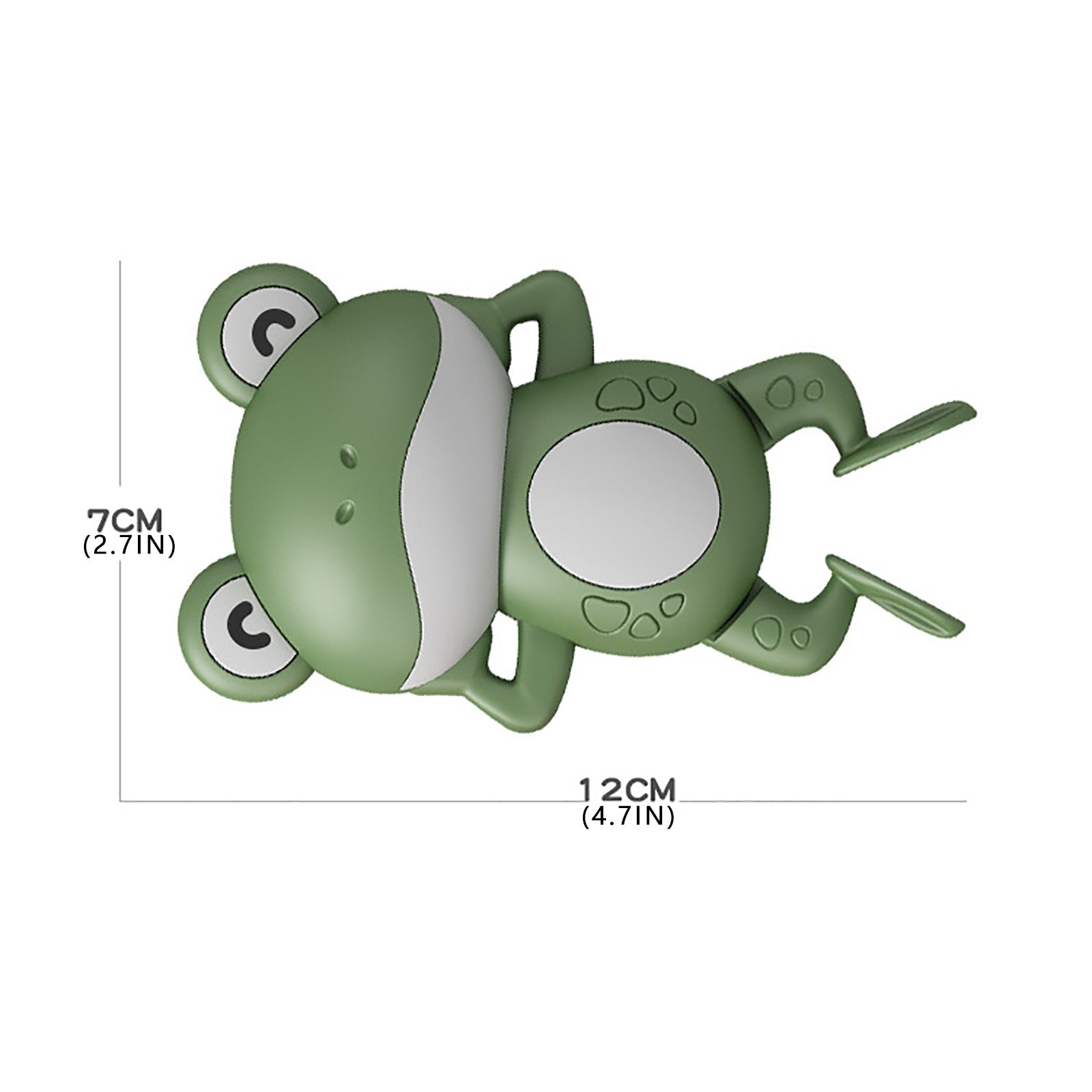 Frog Clockwork Bathing Toys