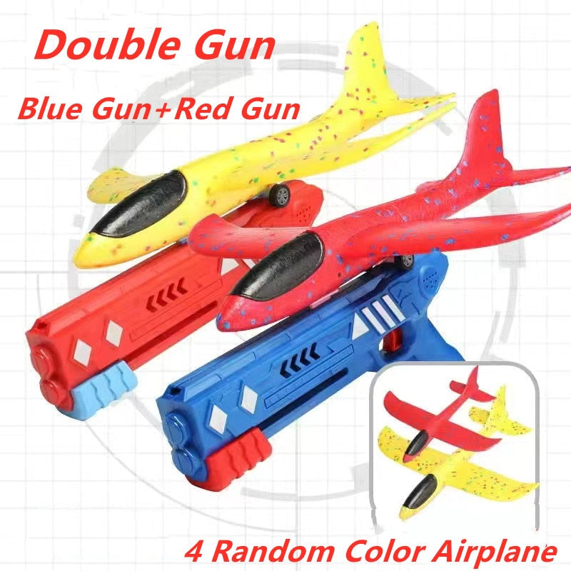 -Click Ejection Airplane Toy