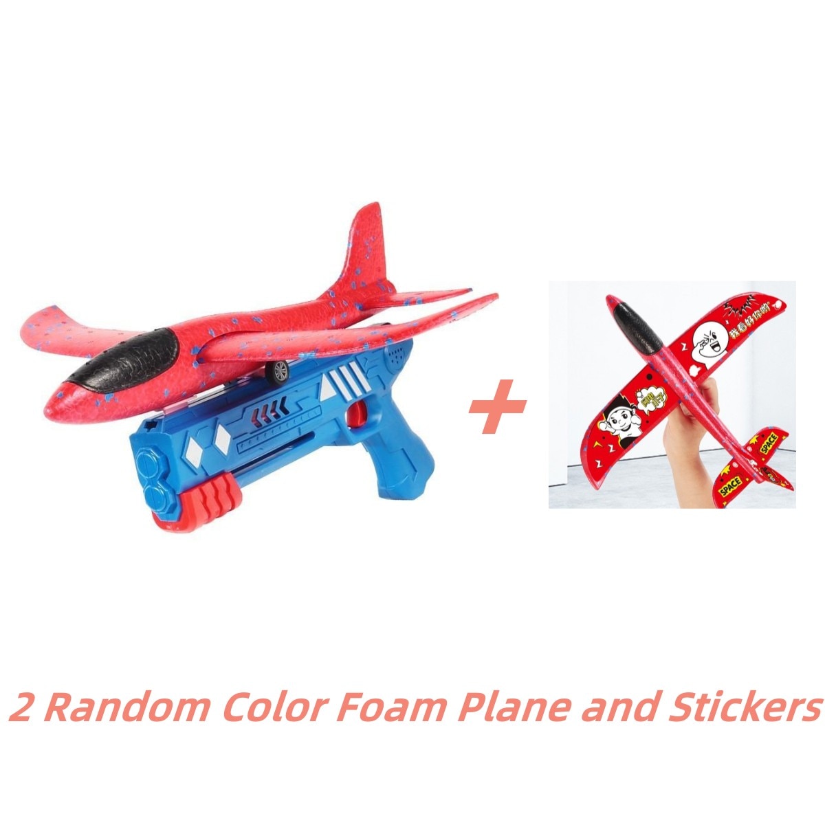 -Click Ejection Airplane Toy