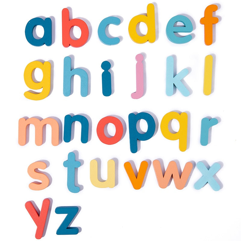 Wooden Spelling Word Puzzle Toy