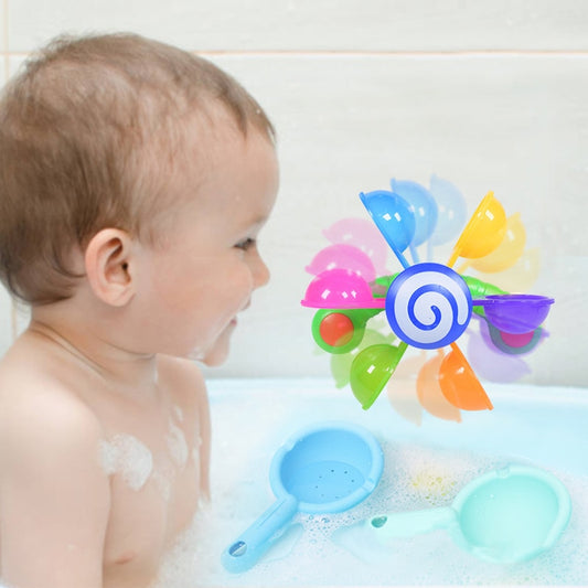 Colorful Waterwheel Bathing Toy