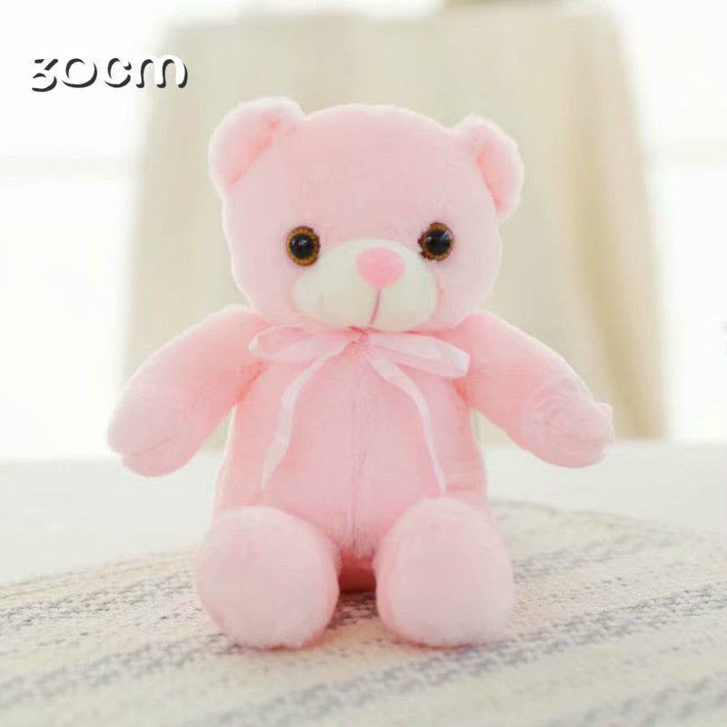 LED Colorful Glowing Teddy Bear Plush Toy