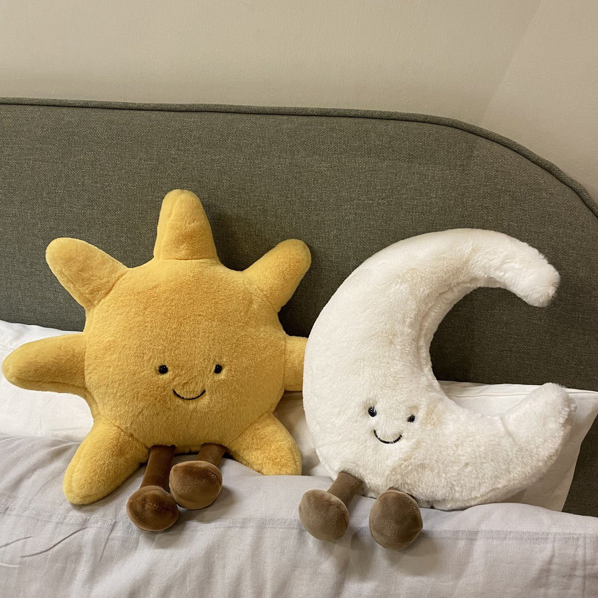 Cartoon Moon Sun Plushie Toy