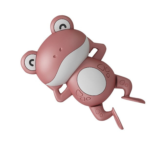 Frog Clockwork Bathing Toys