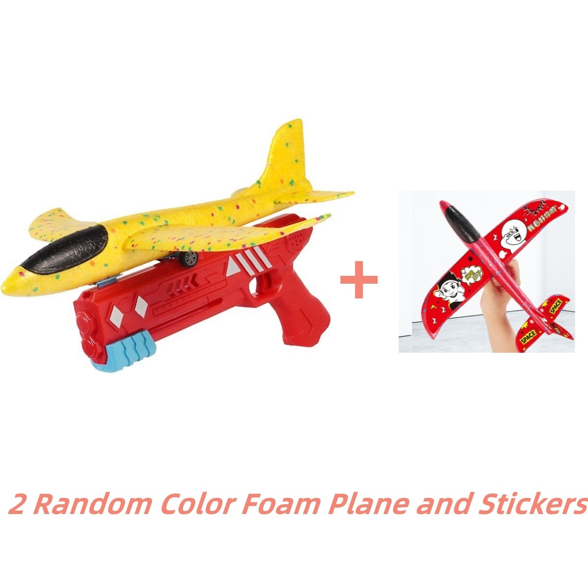 -Click Ejection Airplane Toy