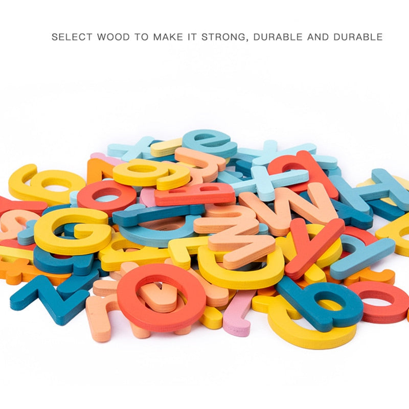 Wooden Spelling Word Puzzle Toy