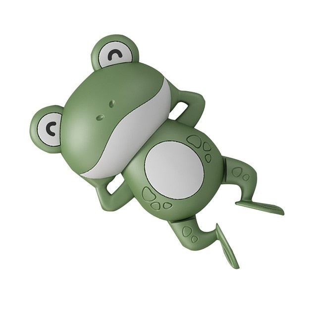 Frog Clockwork Bathing Toys