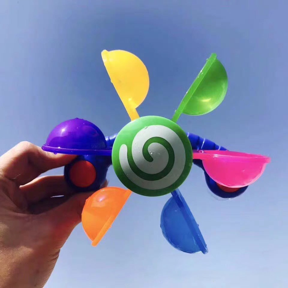 Colorful Waterwheel Bathing Toy